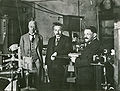 Einstein and Ehrenfest visiting Pieter Zeeman in Amsterdam (around 1920)