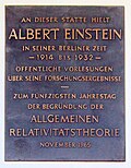 Plaque, Unter den Linden 6, Berlin-Mitte, Deutschland